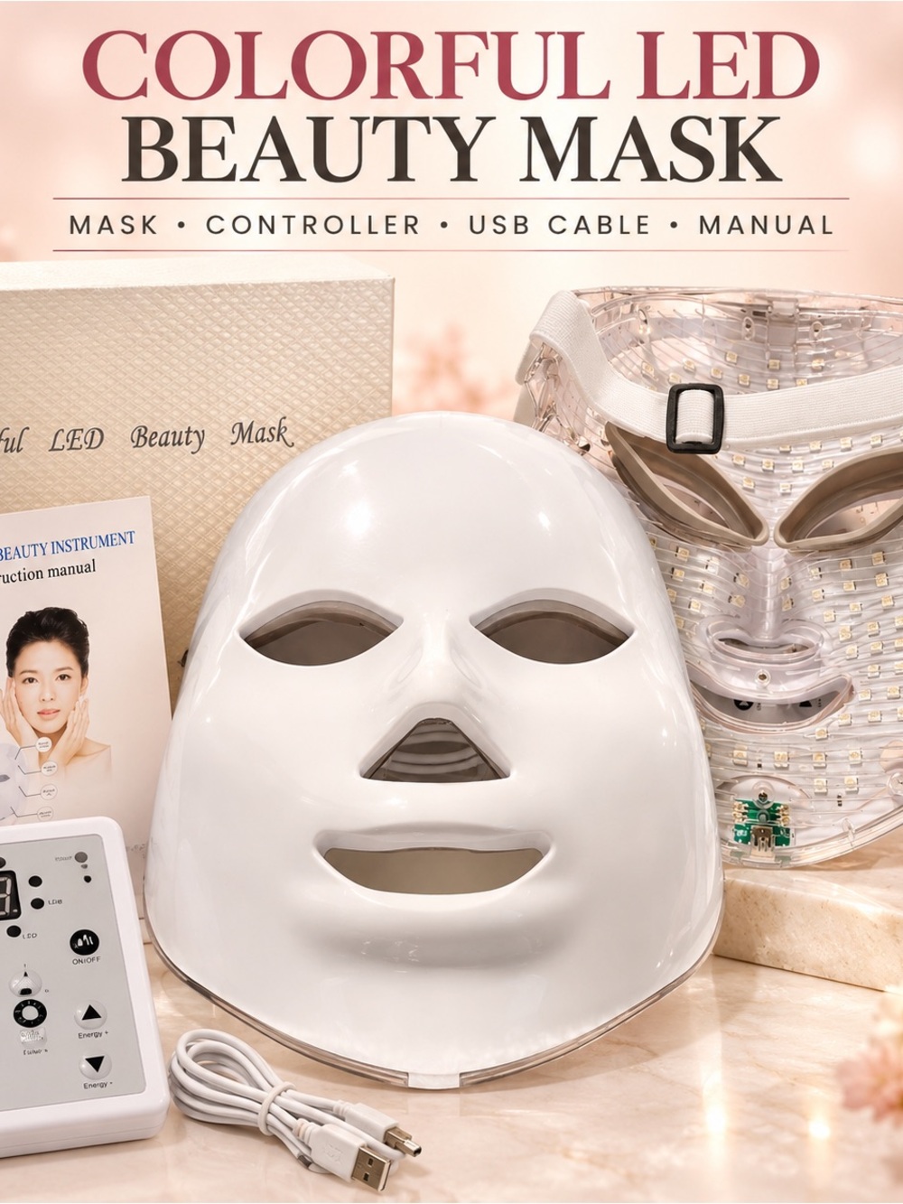 Colorful LED Beauty Mask
